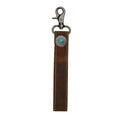 TANNED LEATHER KEY FOB