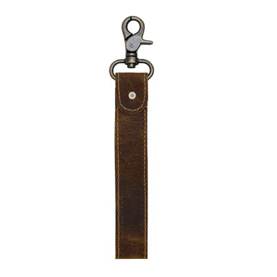 TANNED LEATHER KEY FOB